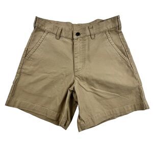 Patagonia Stand Up Khaki Hiking Shorts Organic Cotton 31 x 6.5”